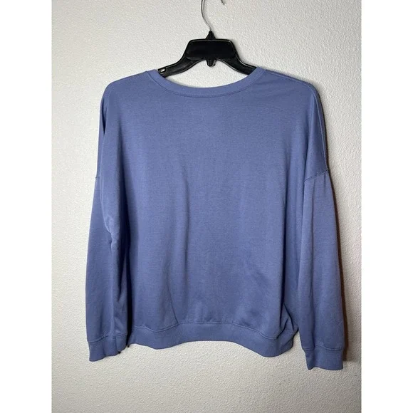 Sailor Moon Pullover Sweatshirt Blue Long Sleeve Soft Anime Manga Size 2X - Picture 3 of 4